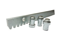 LISTWA ZĘBATA 60.050 10mm L1000 10MM