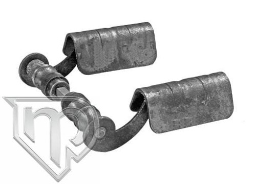 KLAMKA KOMPLET 63.012 H137XL75