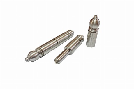 Przejdź do produktu Toczony zawias z kulką fi35 H210 ozdobny do bram