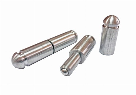 Przejdź do produktu Toczony zawias z kulką fi25 H120 do bram