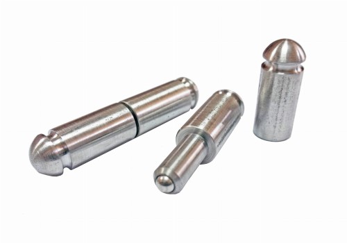 Zawias ozdobny toczony z kulką fi25