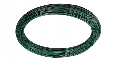 Przejdź do produktu DRUT NACIĄGOWY DO SIATKI OCYNKOWANY PCV FI 3,6MM 50MB ZIELONY RAL 6005