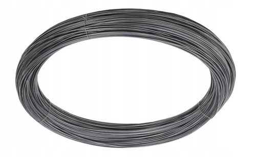 Drut do siatki ogrodzeniowej grafit 3,6 mm w rolce
