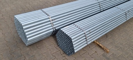 Przejdź do produktu Rura FI 48 1,5mm ocynkowana na słupki ogrodzeniowe 100cm 1m