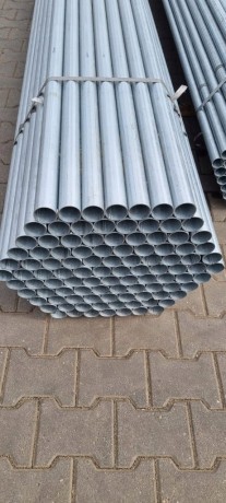 Przejdź do produktu Rura FI 48 1,5mm ocynkowana na słupki ogrodzeniowe 100cm 1m