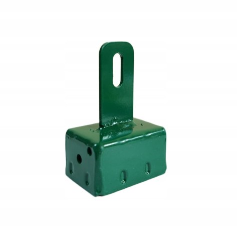 UCHWYT PODPORY SŁUPKA 60X40 SIATKA OGRODZENIOWA PANEL 6005 ZIELONY