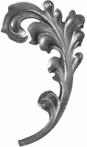 51.125 liść z blachy