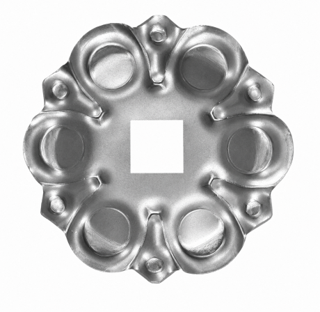 Przejdź do produktu Maskownica kwiatek ze stali 14x14 mm