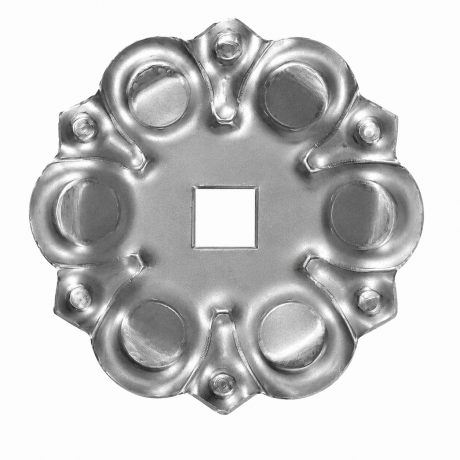 Przejdź do produktu Maskownica ze stali kwiatek 12x12 mm