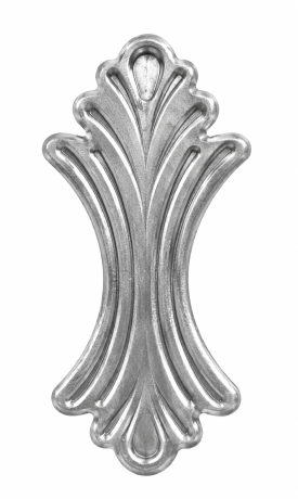 Przejdź do produktu Maskownica stalowa kuta H 120 mm L 50 mm