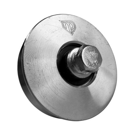 Przejdź do produktu Rolka jezdna stalowa typu "V" fi 88 x 20 mm