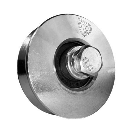 Przejdź do produktu Rolka jezdna stalowa typu "V" fi 68 x 20 mm