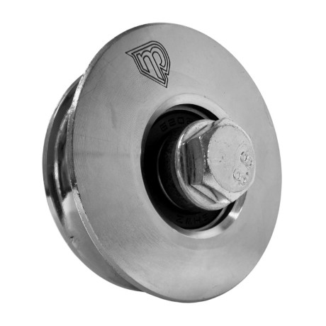 Przejdź do produktu Rolka jezdna stalowa typu "U" fi 68 x 20 mm