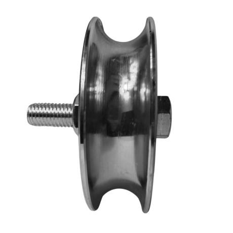 Przejdź do produktu Rolka jezdna stalowa typu "U" fi 88 x 25 mm