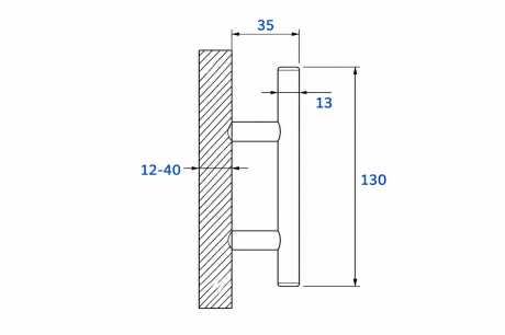 Przejdź do produktu UCHWYT DO FURTKI DRZWI H-130MM 60.037